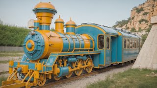 🛑 trains for kids choo choo train - kids videos for kids - trains toy cartoon