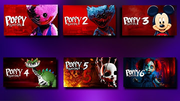 Poppy Playtime CH 1–6 FULL GAME MOVIE (4K) + All SECRET Endings EXPLAINED (No Commentary)