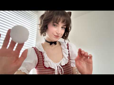 Shy Crush Cleans + Massages Your Ears ASMR Roleplay