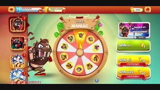 THE TAZ-MANIAC ACTIVATION WHEEL SPINS AND GAMEPLAY - LTWOM