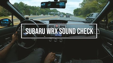 SOUND CHECK - 2020 WRX, AWE Track Exhaust, Grimmspeed DP,  ETS Intake