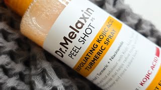 Dr. Melaxin Body Keratin Care Spray 🌼 | Kojic Acid + Turmeric Exfoliating Body Mist screenshot 4