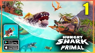 Hungry Shark Primal Gameplay Walkthrough (Android, iOS) - Part 1 screenshot 3