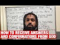 How To Get An Answer From God