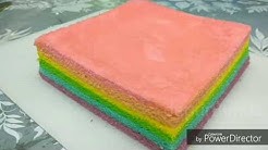 Resep Rainbow Cake Kukus Mudah Anti Gagal | dapurBunda - Durasi: 9.55. 
