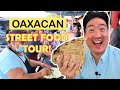 OAXACAN Mexican Street Food (Tlayuda, Memela, Taco Barbacoa!)