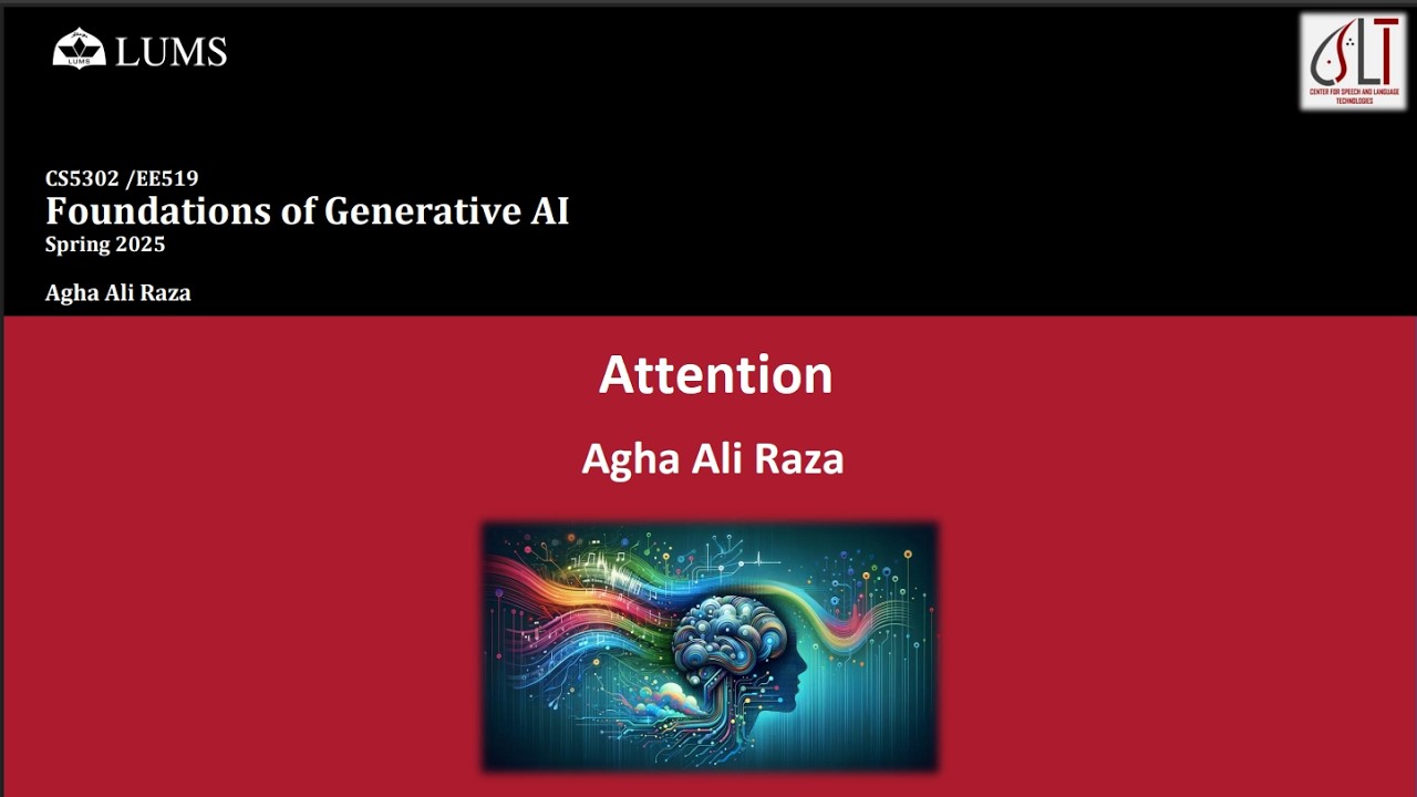 Generative AI in Urdu/Hindi Lecture 14: Conditional language models, encoder-decoder, attention.