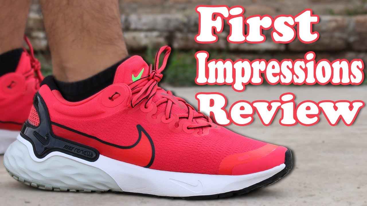 nike renew running shoe review
