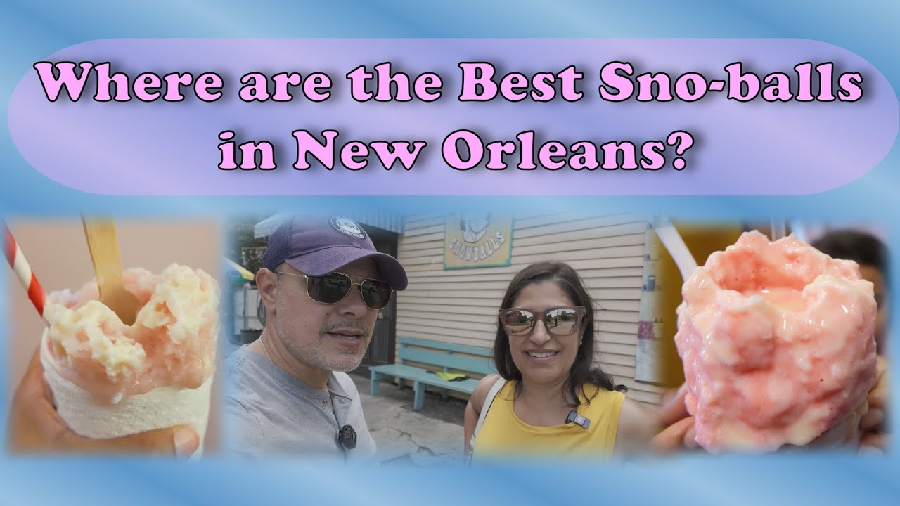 Лучшие места для игры в снежки в Новом Орлеане!