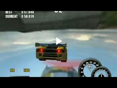 Burnout 2 - Time Attack - Sunrise Valley Springs (Forward) - 0'57"559 (glitch shortcut)