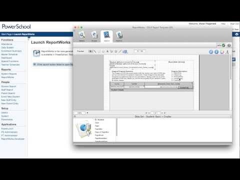 PowerSchool: Reportworks Overview