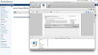 PowerSchool: Reportworks Overview
