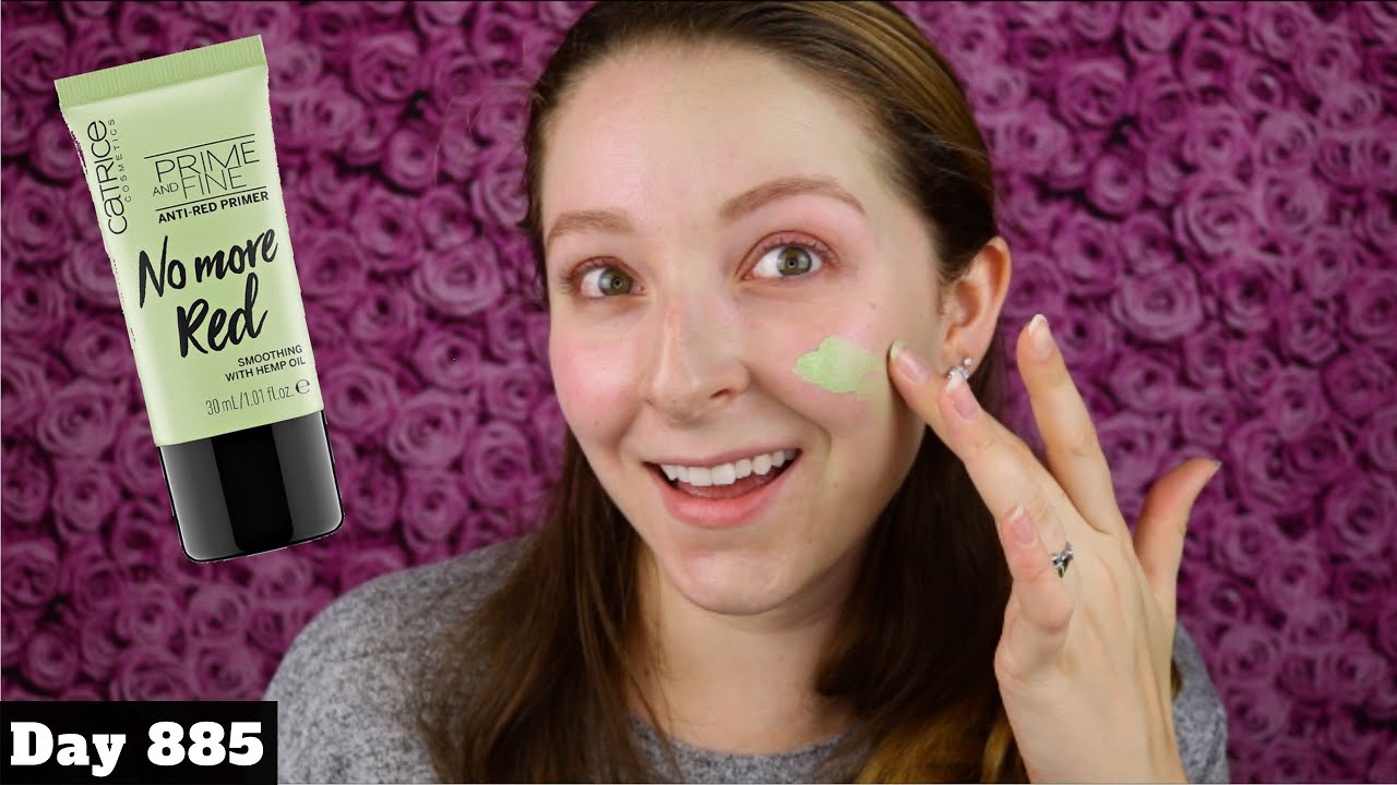 Catrice Prime and Fine Anti-Red Primer Review - YouTube
