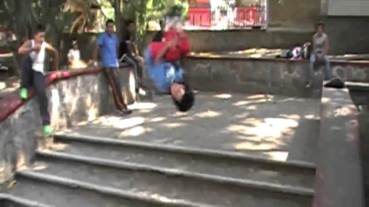GALANG algo nuevO!! parkour tepic 2012