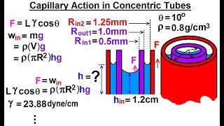 Physics - Ch 33A Test Your Knowledge: Fluid Statics (33 of 42) Find h=? in the Outside Tube