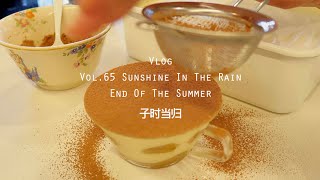 【SUB】当归Vlog.65 | Tiramisu | Caramelised  Peaches On Toast With Brie | Craving For Sweet Food!