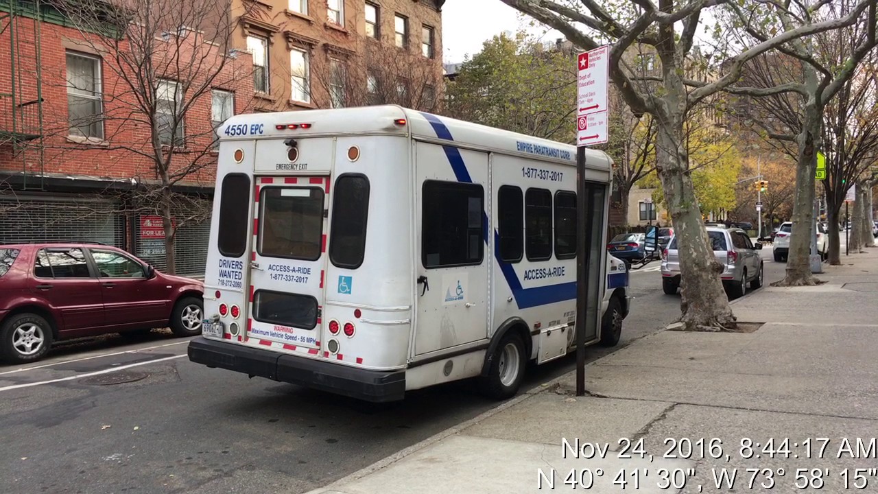 Idle NYC Empire Paratransit Bus YouTube