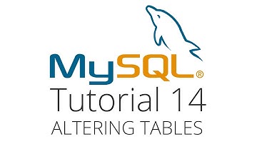 MySQL tutorial 14 - Altering tables