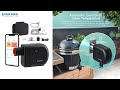 Control your grilling with inkbird wifi bluetooth smoker fan isc027bw