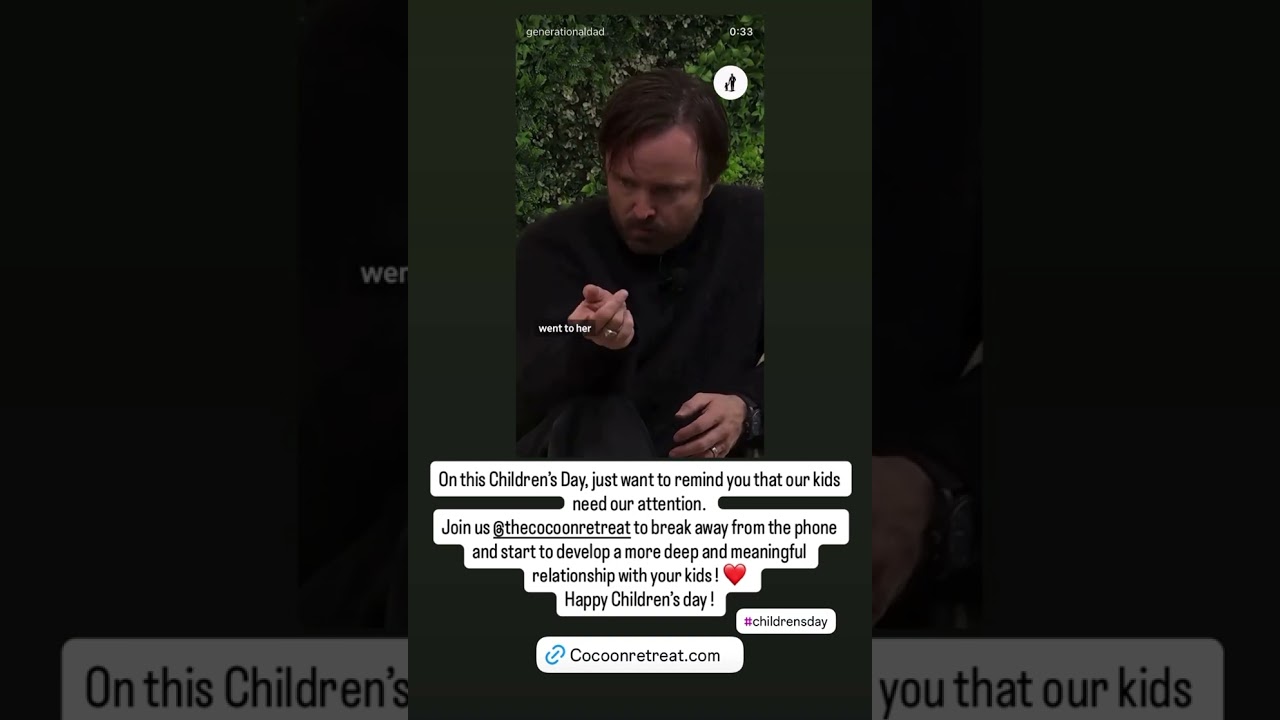 Happy Children’s Day. VC - generationaldad #childrensday #attention #doomscrolling #brainrot