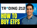 How to Buy ETFs on Trading212