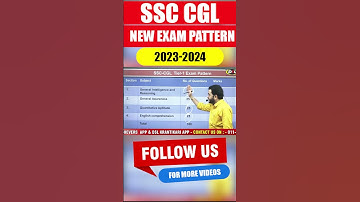 SSC CGL New Exam Pattern 2023-24 | Exam Strategy 2023 | Dharmendra Sir #shorts