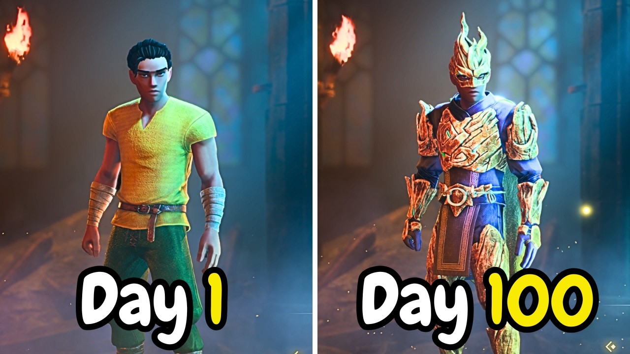 I Spent 100 Days in RuneScape: Dragonwilds (Fellhollow Update)