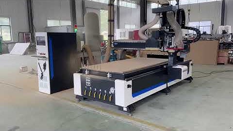FC-1325 CNC ROUTER WITH SAWBLADE 0-180 DEGREE WORKING