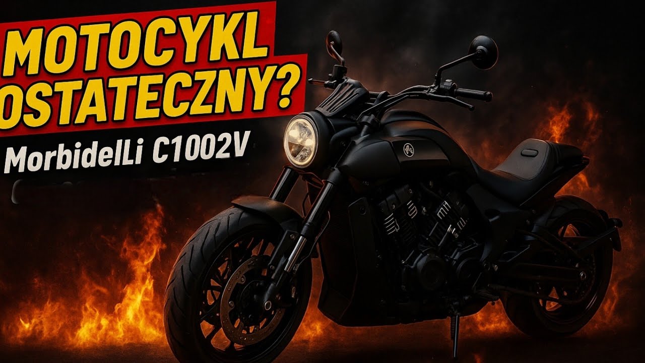 Morbidelli C1002V |TEST| - LITROWY włosko-chiński cruiser który zaskakuje 