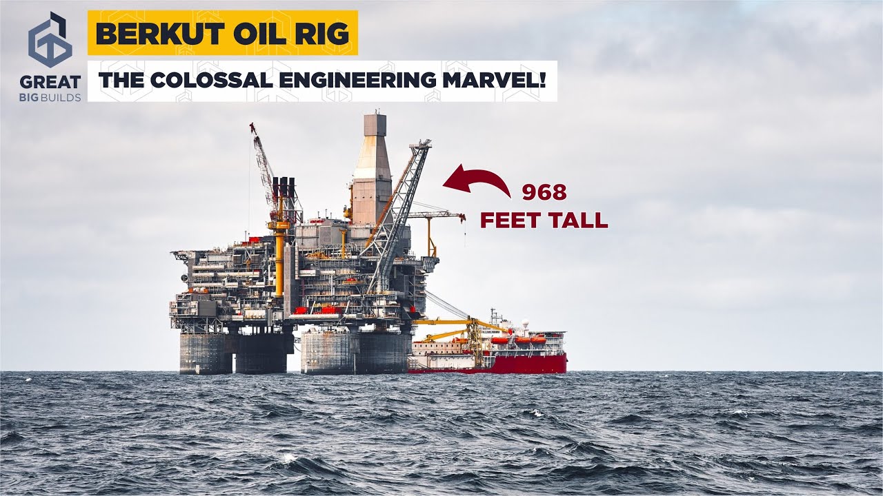 Russia’s Berkut Oil Rig: The Gigantic Beast Defying Nature! - YouTube