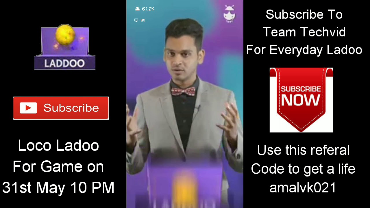 LOCO LADOO FOR GAME ON 31ST MAY 10 PM