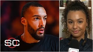 Malika andrews joins sportscenter to discuss the reaction around nba
utah jazz center rudy gobert testing positive for coronavirus and his
apology...