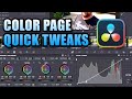 Add character and fix some exposure issues in the Davinci Resolve Color Page