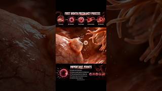 First Month Pregnancy Process Inside the Body#PregnancyProcess#FirstMonthPregnancy#InsideTheBody