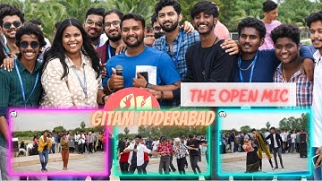 THE OPEN MIC BY KALAKRITI  | V-55 | GITAM Hyderabad |