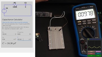 Measure capacitance without an LCR meter