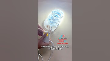 Cảm biến gương tích hợp bộ chuyển nguồn  dùng cho led cuộn 1 màu 3 màu #ledlights #led #ledhuyhien