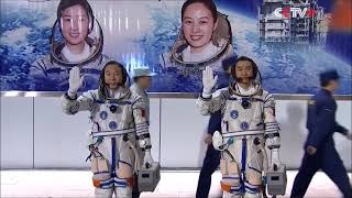 Astronauts Team. Chinese Space Station. Shenzhou 11 - Electronic Music
