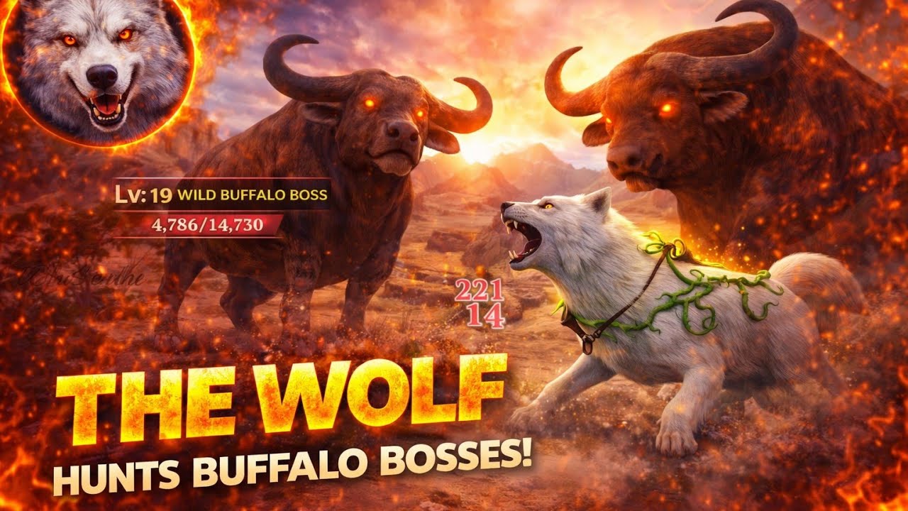 The wolf desert 🏜️ game play 