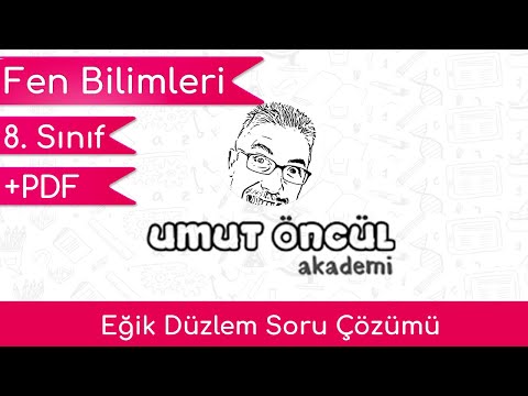 Fen Bilimleri | 8.Sınıf | Basit Makineler | Eğik Düzlem | Soru Çözümü