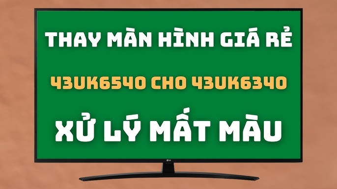 Sửa chữa và thay thế màn hình