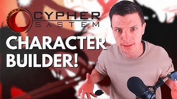 This is too easy! Cypher System Character Builder - Monte Cook Games