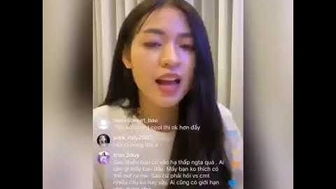 Khi hotgirl "trứng ráng cần mỡ” livetream thanh minh với antifan