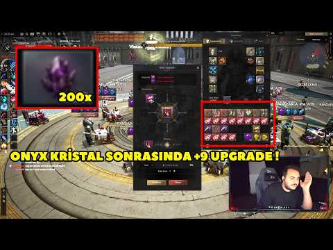 PoineMaia - (Galantis) 200 Adet Onyx Kristal Kırdırıp +9 Upgrade Yapıyor ! Rise Online