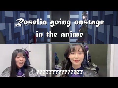 Roselia - Anime vs Real life