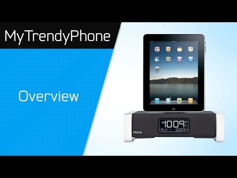 SDI iHome iA100 App-Enabled Clock Radio for iPhone, iPod, iPad