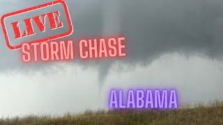 Tornado Threat In Alabama - Live Storm Chase