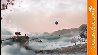 Road - Speed art (#Photoshop) | CreativeStation