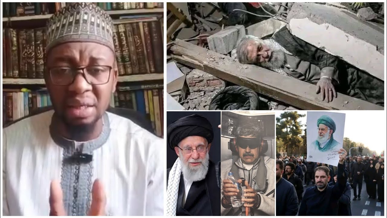 Yanzu_Yanzu: Saurari Sakon Sheikh Anas Bayan Sallatar Gawar Shugaban Iran Ayatollah Ali Khamenei.