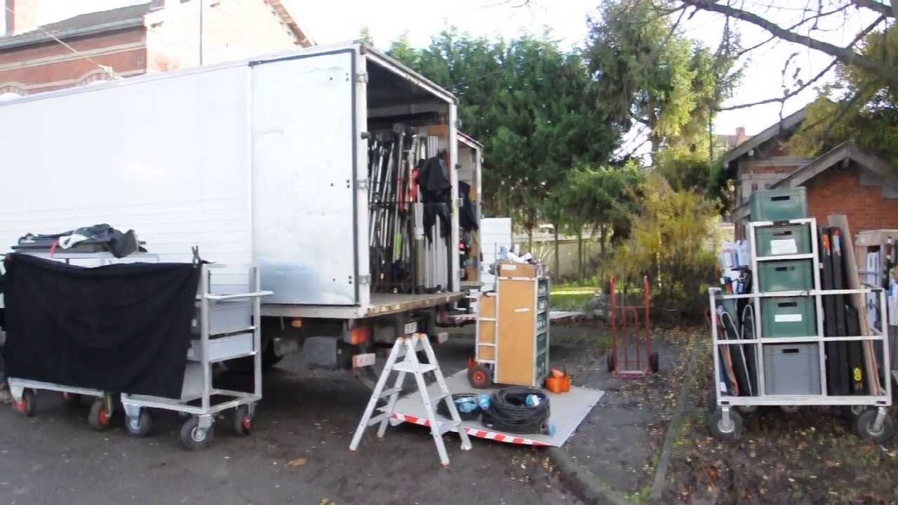 Guillaume Canet et Cedric Anger en tournage ( CINEMA )
